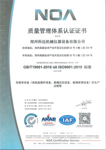 Spray drying CE certificate